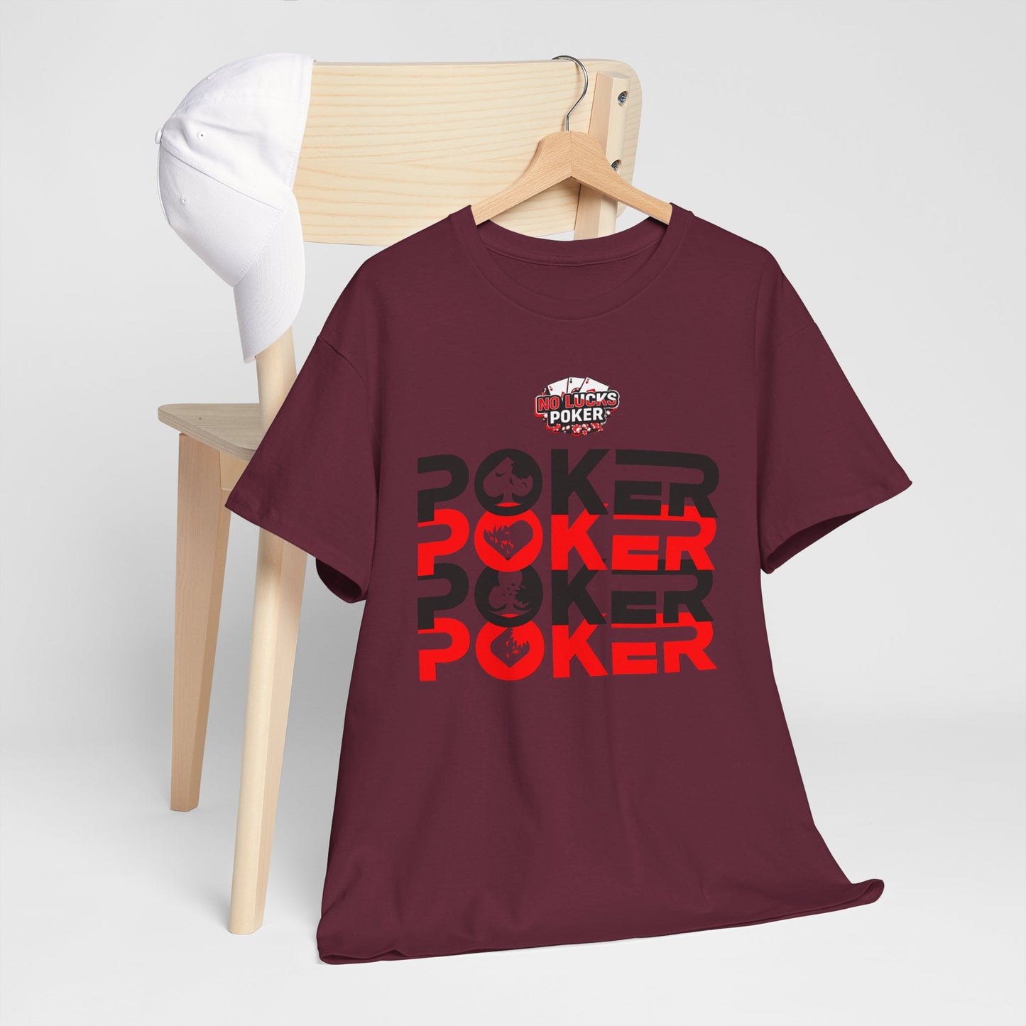 Poker Is Life – Aces & Royal Flush Tee by Zero Lucks