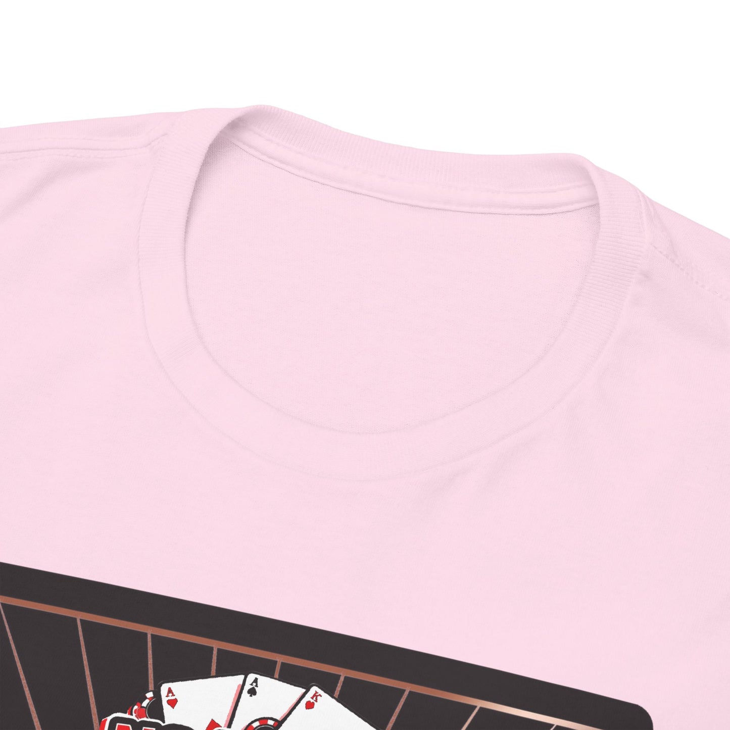 No Lucks Given: Ace of Hearts & Axes – Poker T-Shirt