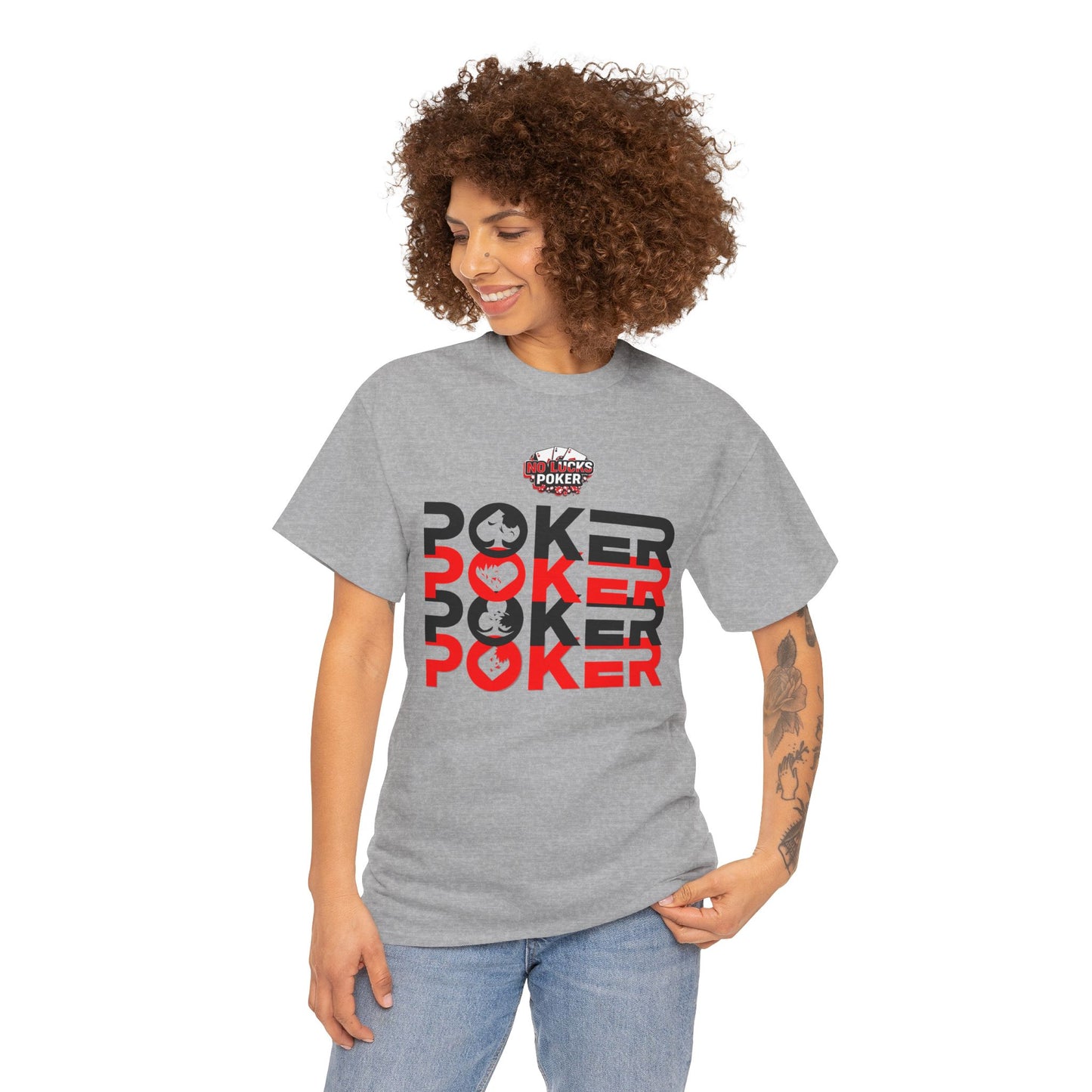 Poker Is Life – Aces & Royal Flush Tee by Zero Lucks