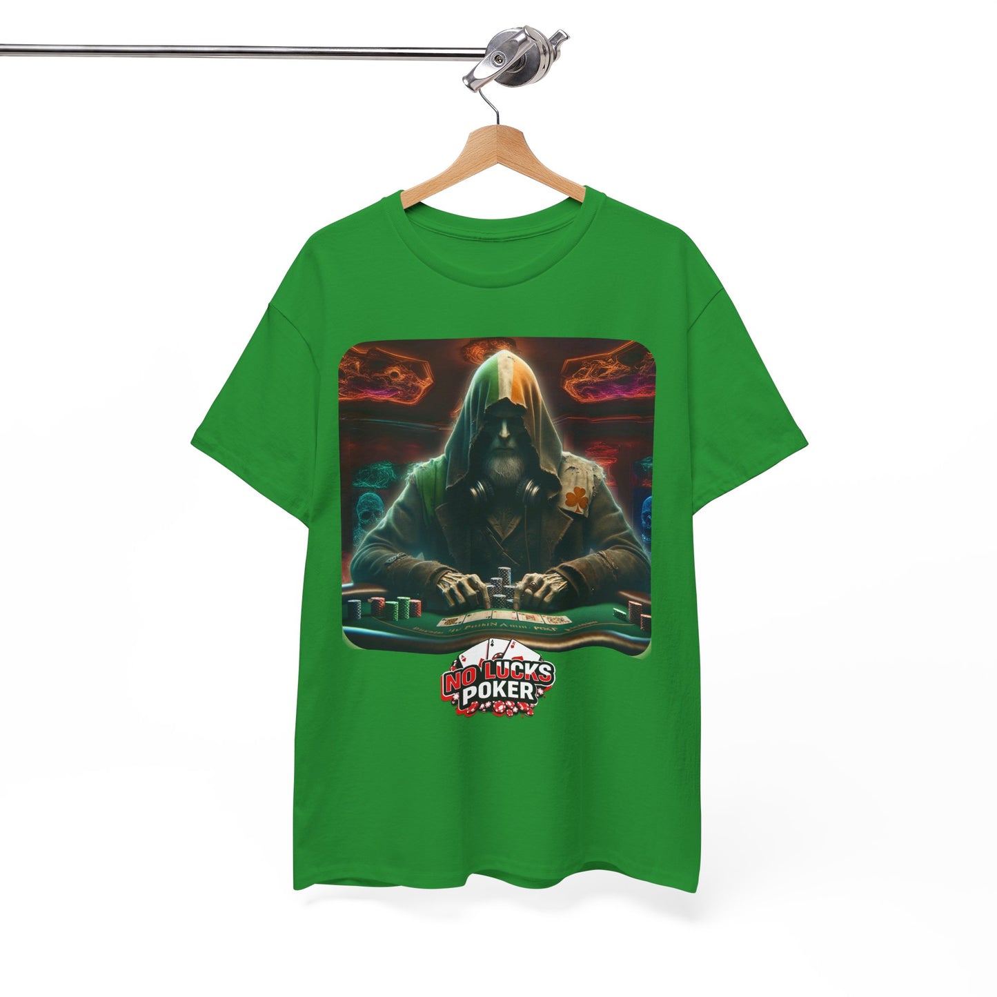 Irish Poker Player Celtic unisex heavy cotton tee Poker Apparel