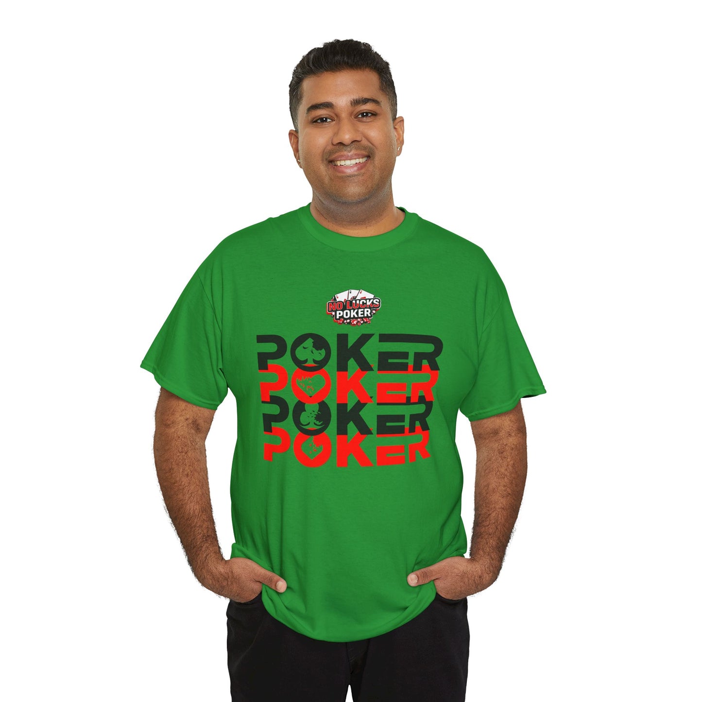 Poker Is Life – Aces & Royal Flush Tee by Zero Lucks