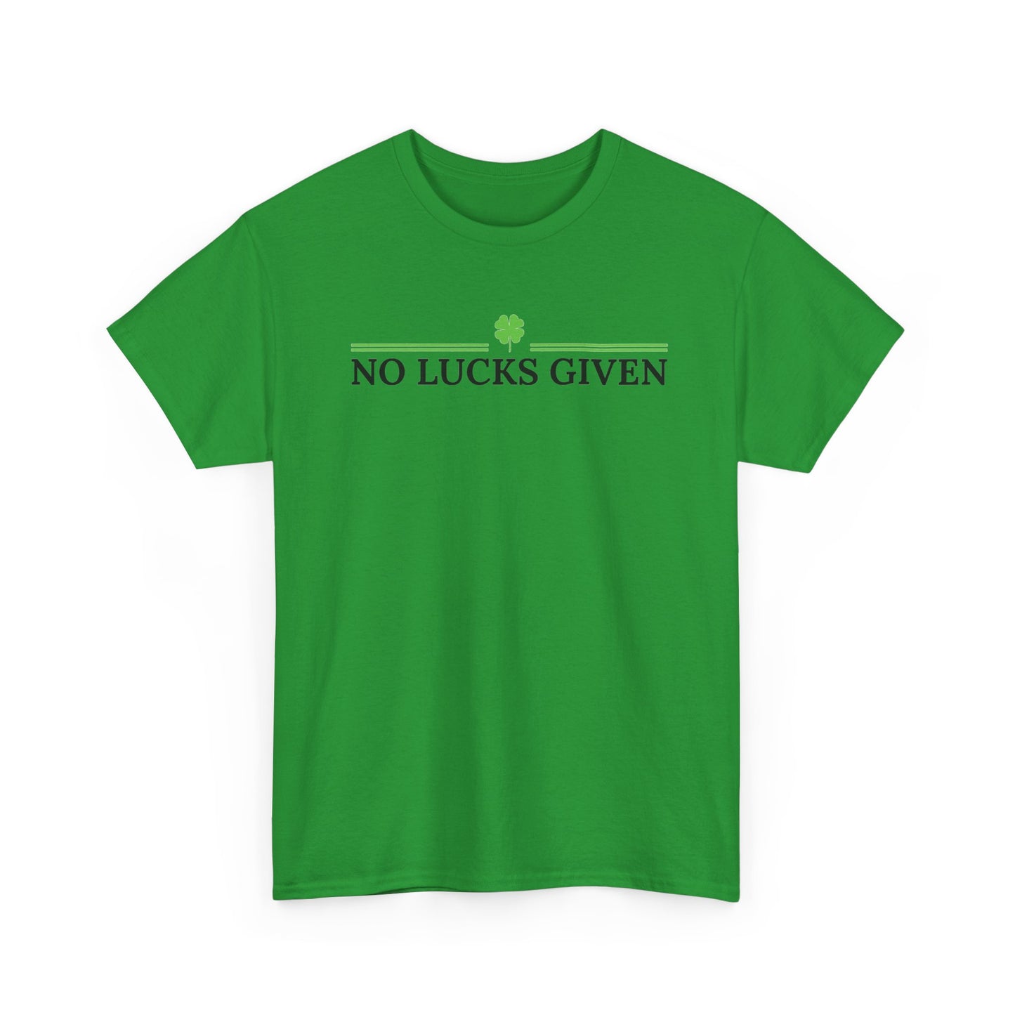 No Lucks Given – Classic Logo Poker Tee (Good Luck, All In)