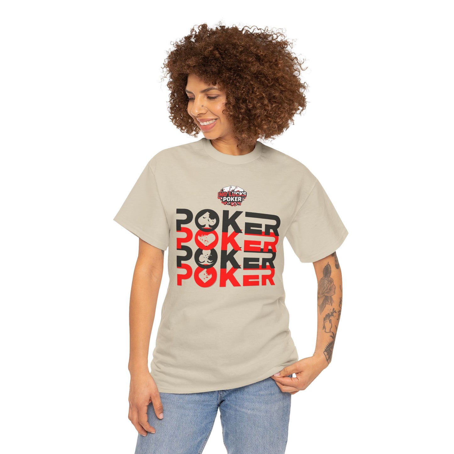 Poker Is Life – Aces & Royal Flush Tee by Zero Lucks