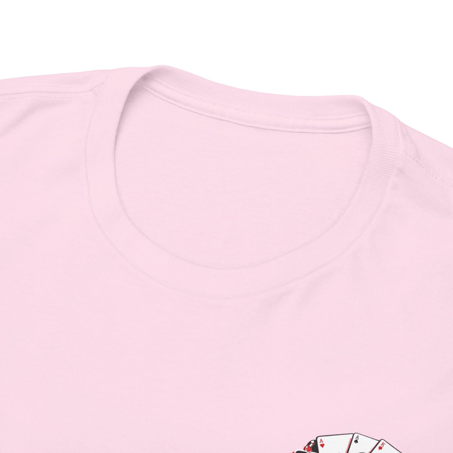 No Lucks Given – Spade Poker T-Shirt (Good Luck, All In)
