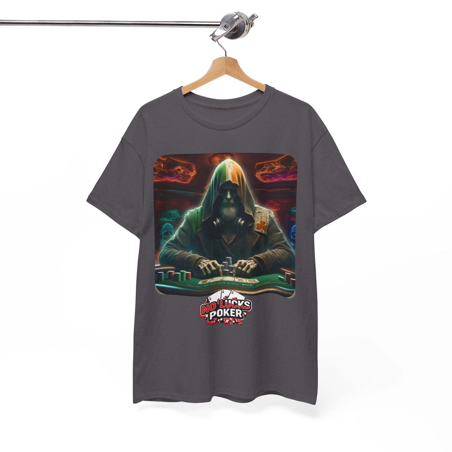 Irish Poker Player Celtic unisex heavy cotton tee Poker Apparel