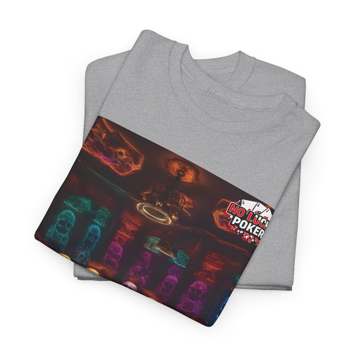 Game Over! No Lucks Given unisex heavy cotton tee
