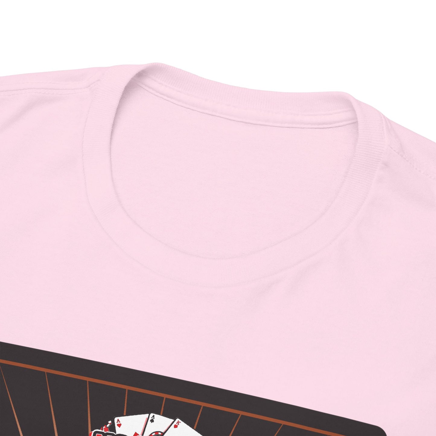 No Lucks Given – Ace of Spades & Crossed Swords Poker T-Shirt (Copper Edition)