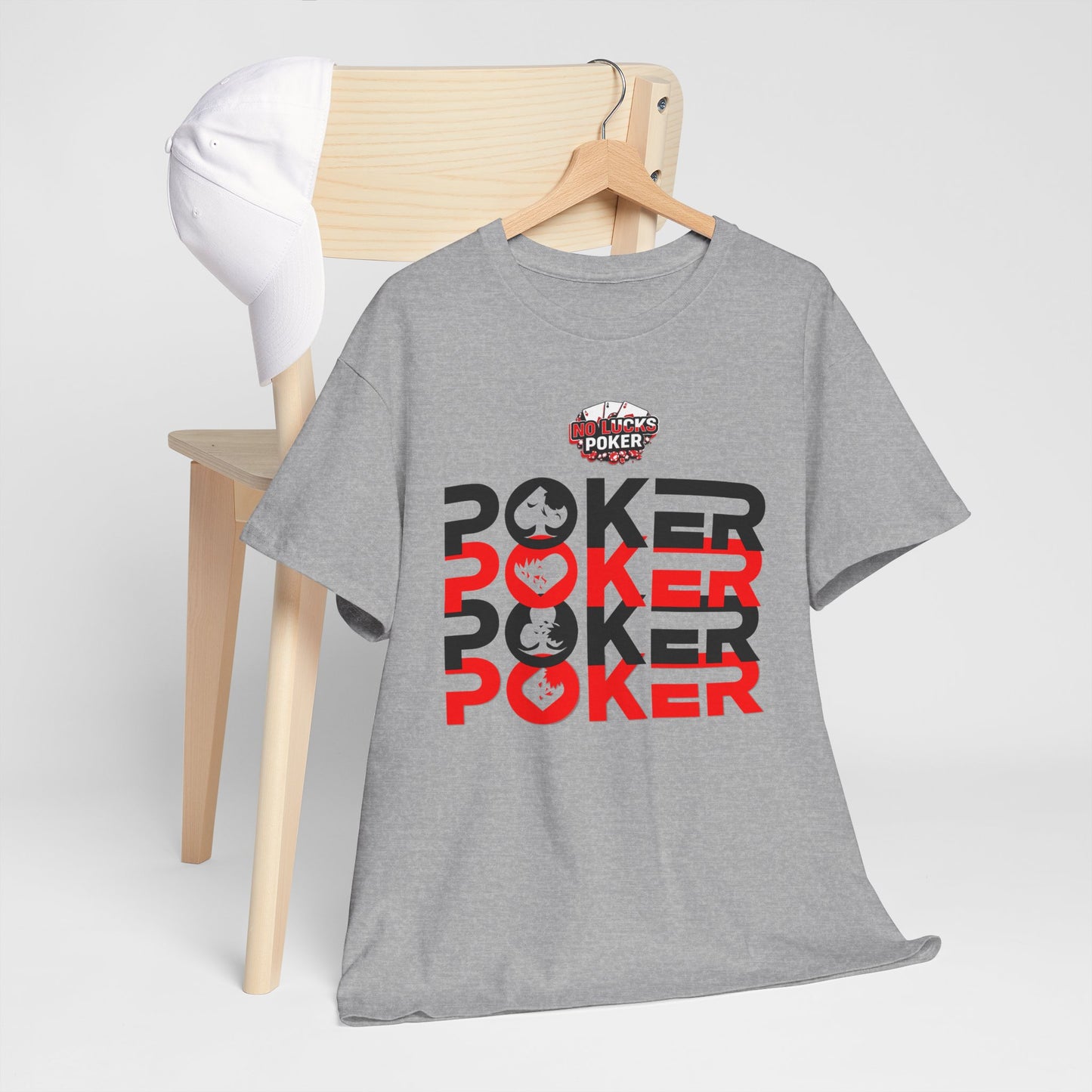 Poker Is Life – Aces & Royal Flush Tee by Zero Lucks