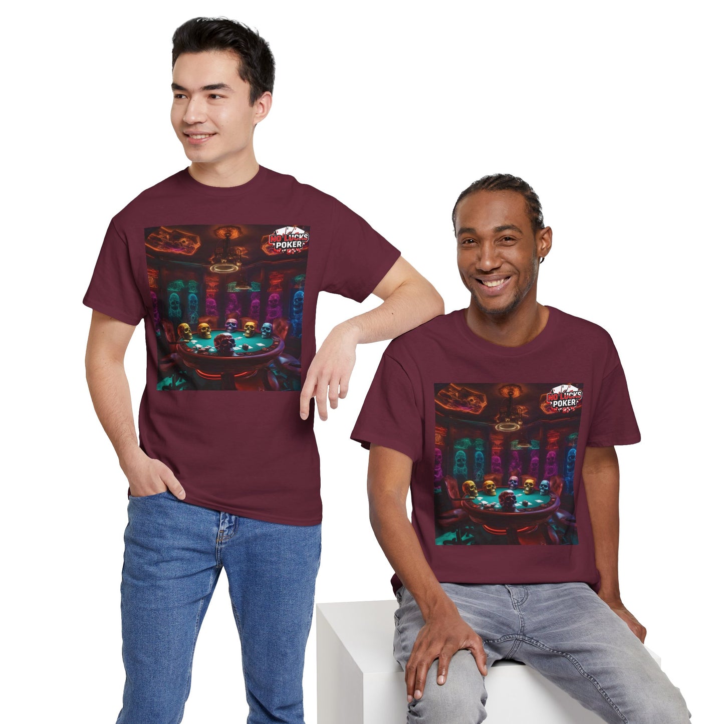 Game Over! No Lucks Given unisex heavy cotton tee