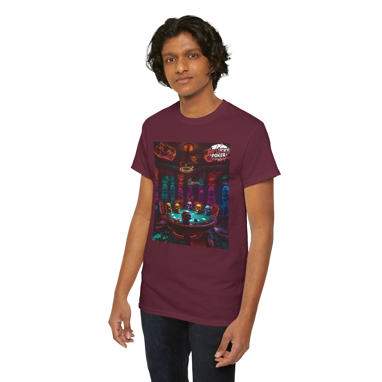 Game Over! No Lucks Given unisex heavy cotton tee
