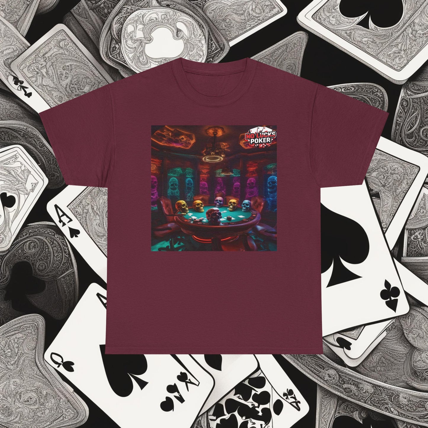 Game Over! No Lucks Given unisex heavy cotton tee