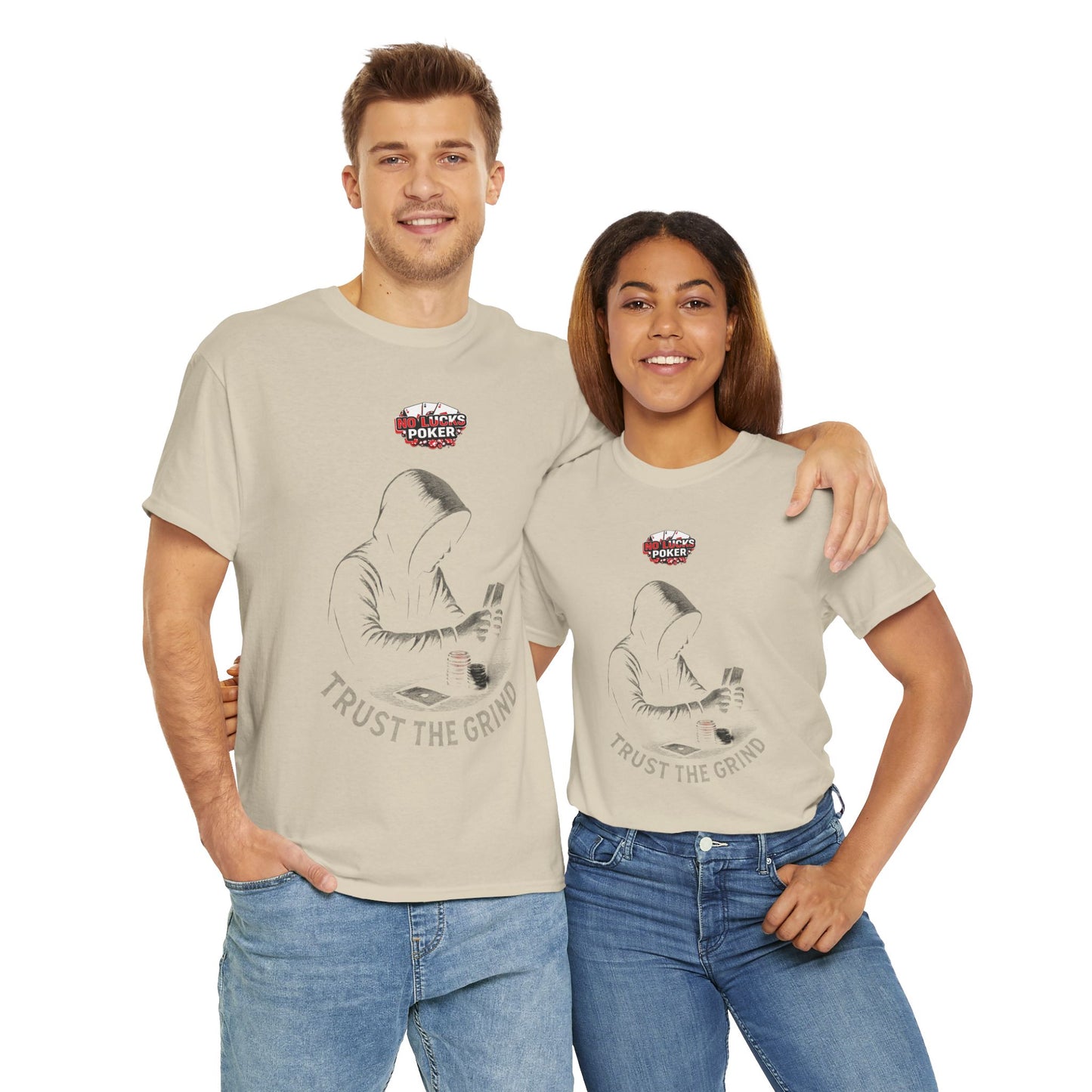 Trust the Grind Poker T-Shirt | Zero Lucks – Play Sharp