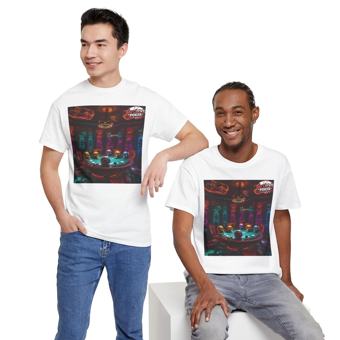Game Over! No Lucks Given unisex heavy cotton tee