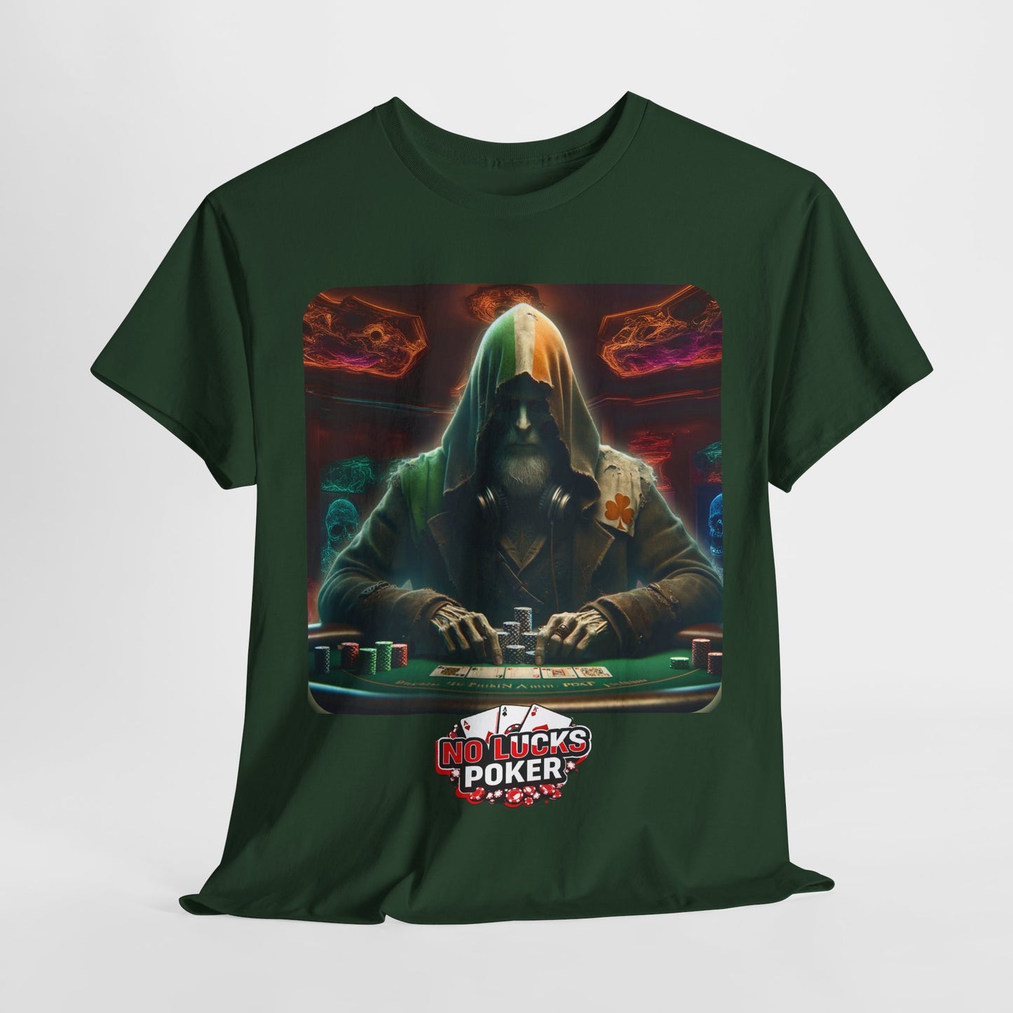 Irish Poker Player Celtic unisex heavy cotton tee Poker Apparel