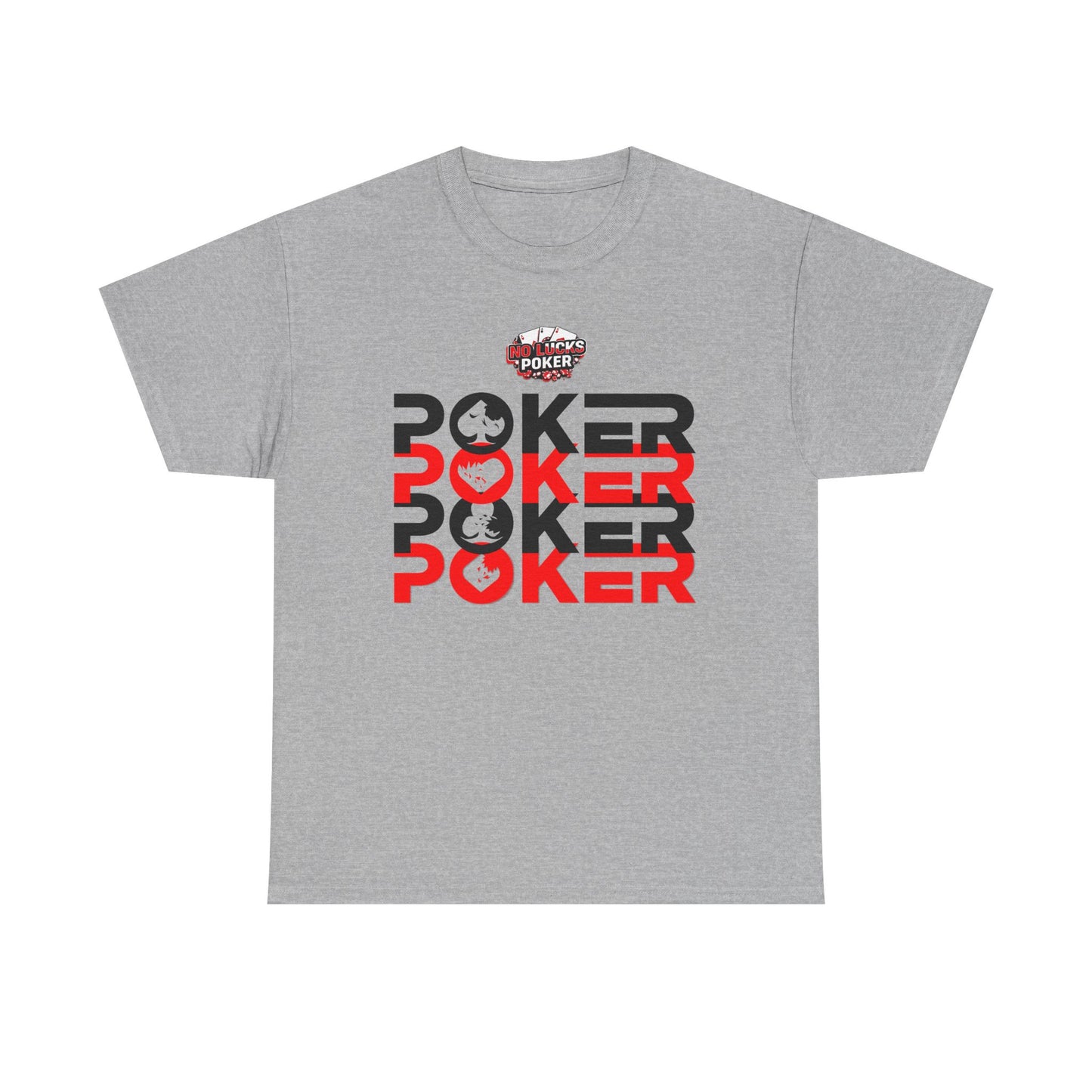 Poker Is Life – Aces & Royal Flush Tee by Zero Lucks