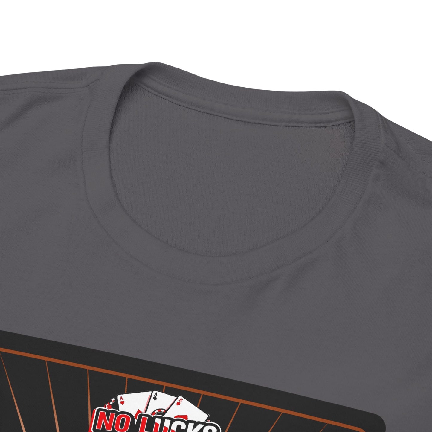 No Lucks Given – Angry Queen of Spades Poker Tee (Copper Edition)