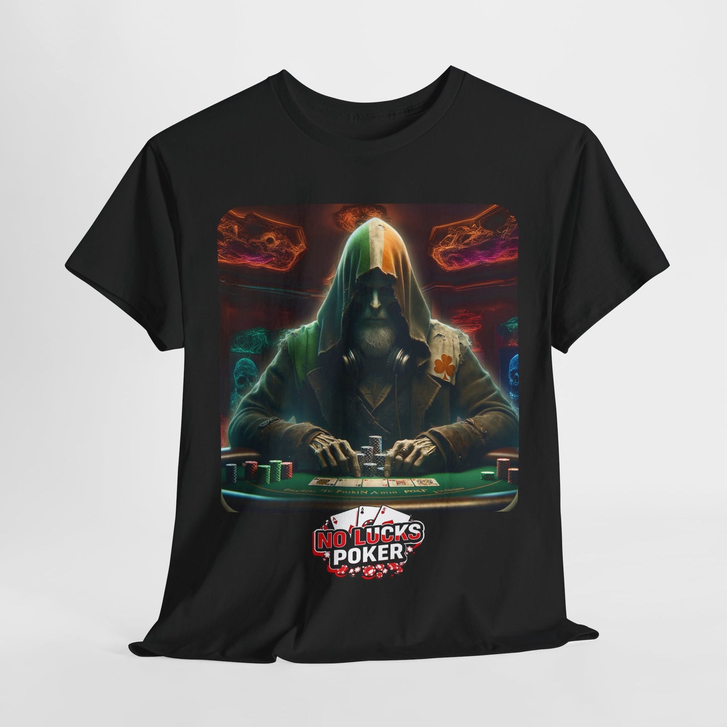 Irish Poker Player Celtic unisex heavy cotton tee Poker Apparel