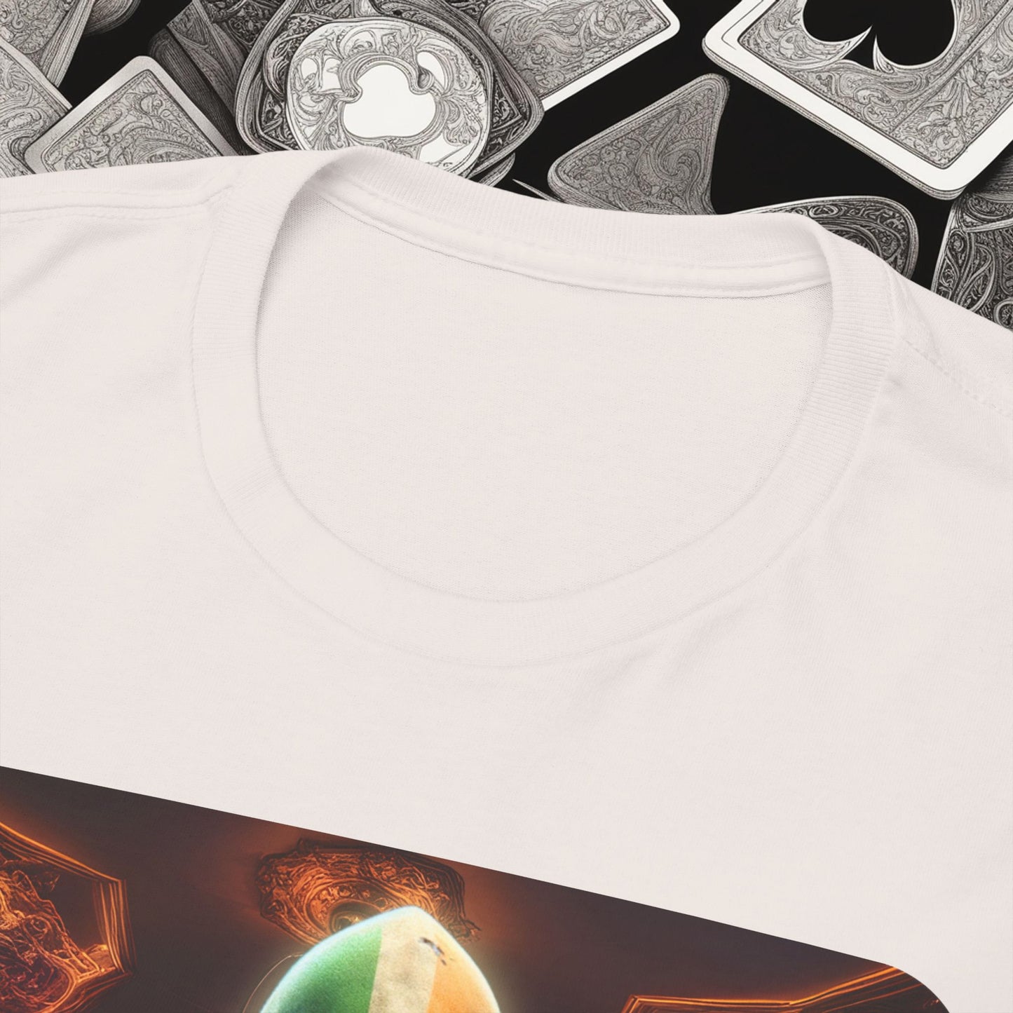 Irish Poker Player Celtic unisex heavy cotton tee Poker Apparel