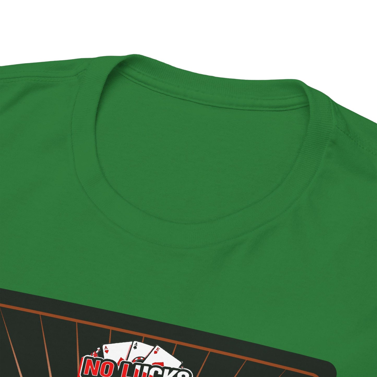 No Lucks Given – Angry Queen of Spades Poker Tee (Copper Edition)