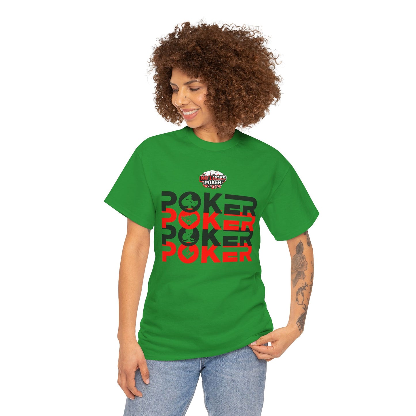 Poker Is Life – Aces & Royal Flush Tee by Zero Lucks