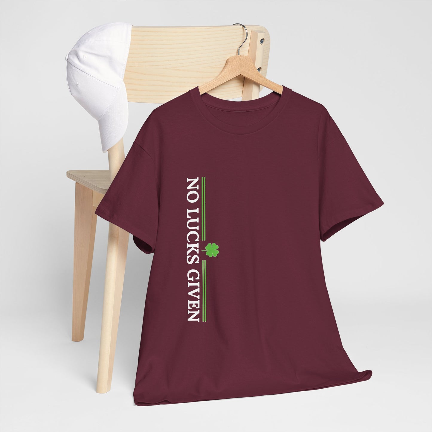 No Lucks Given – Signature Logo Poker Tee (All In Edition)