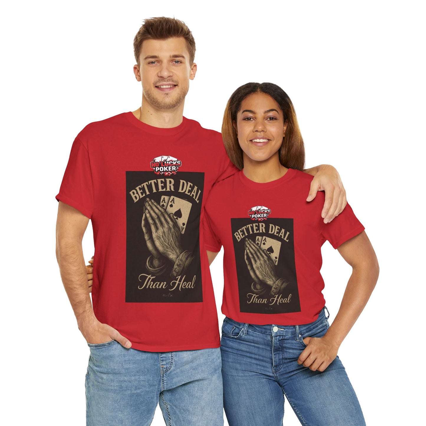 No Prayers Just Play Poker T-Shirt | Zero Lucks – Skill Over Superstition