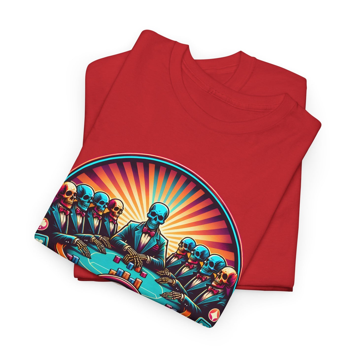 Zero Lucks Given unisex heavy cotton tee Poker Apparel