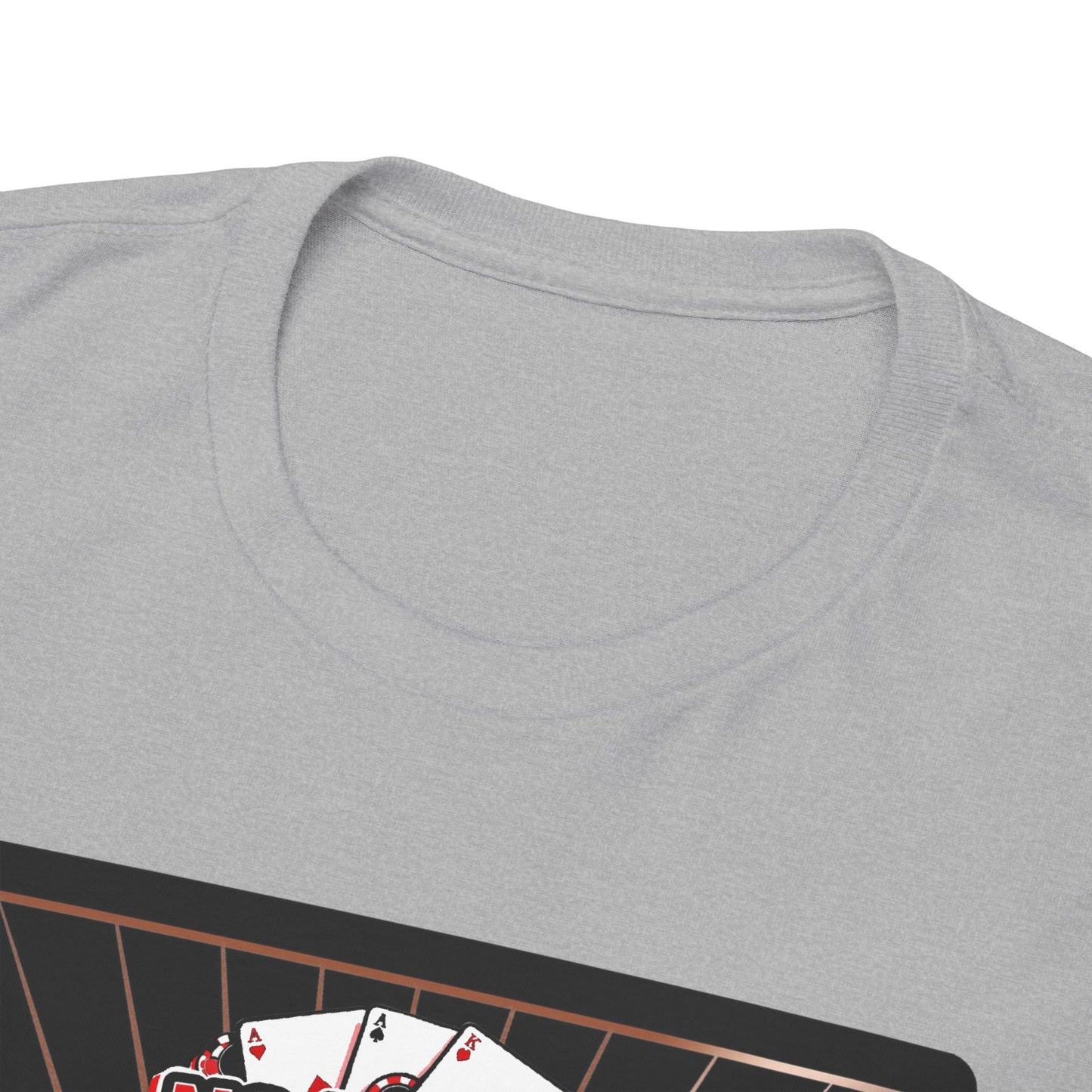 No Lucks Given: Ace of Hearts & Axes – Poker T-Shirt