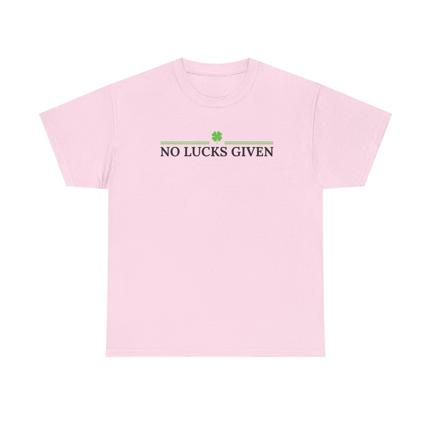 No Lucks Given – Classic Logo Poker Tee (Good Luck, All In)