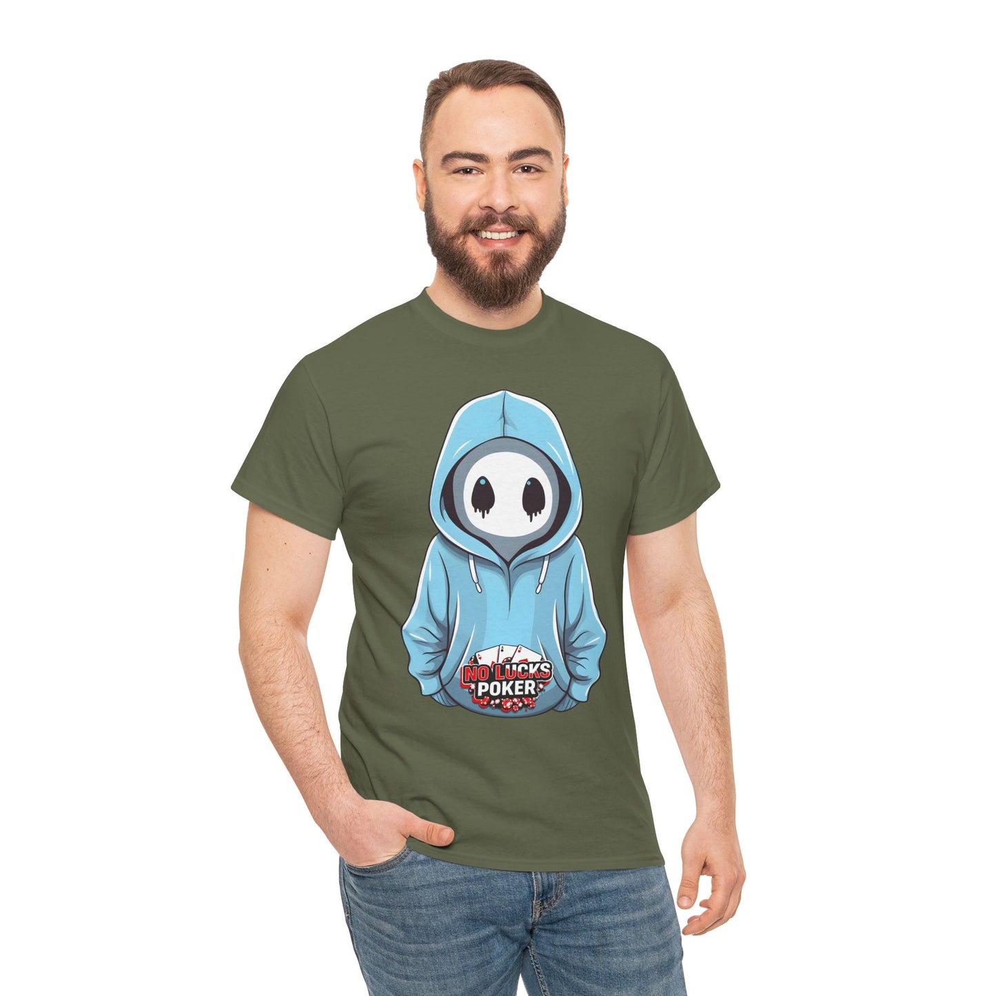 No Lucks Given – Mysterious Hoodie Player Tee (All-In Edition)