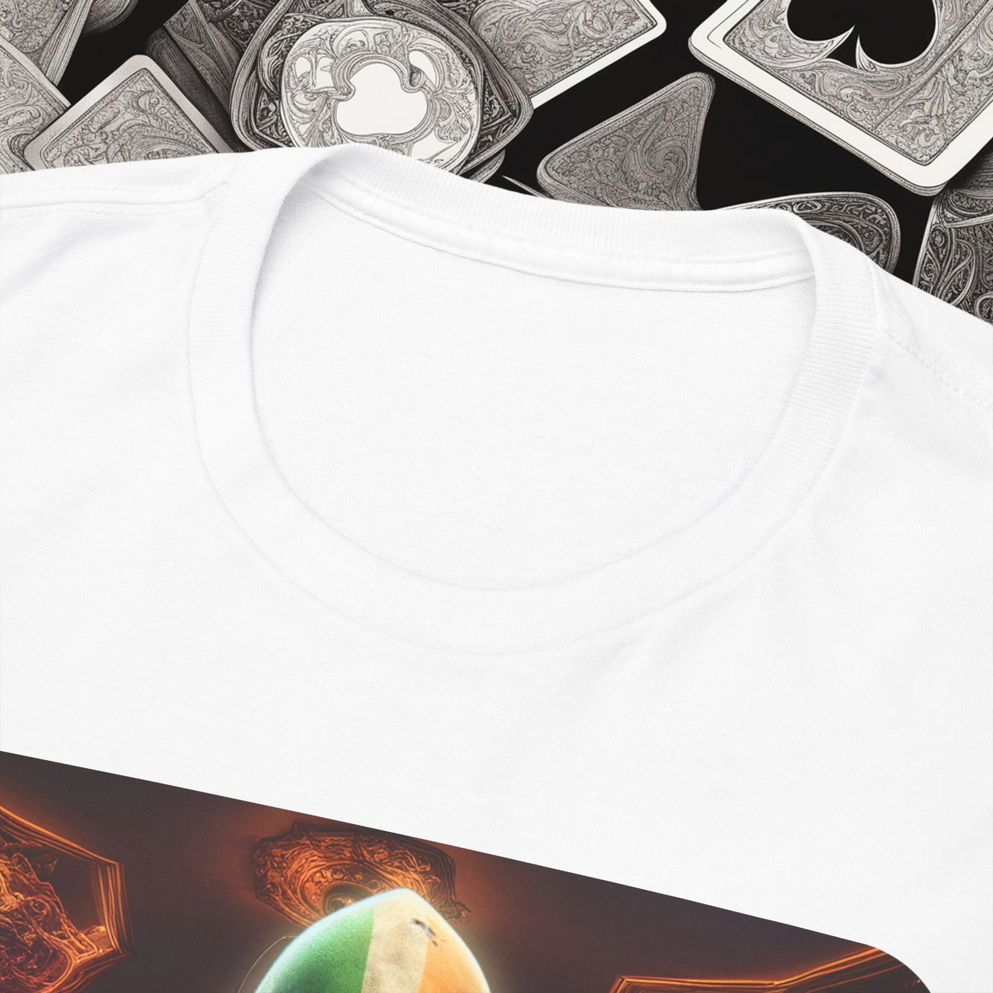 Irish Poker Player Celtic unisex heavy cotton tee Poker Apparel
