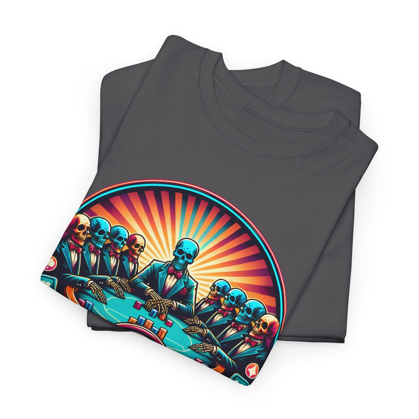 Zero Lucks Given unisex heavy cotton tee Poker Apparel