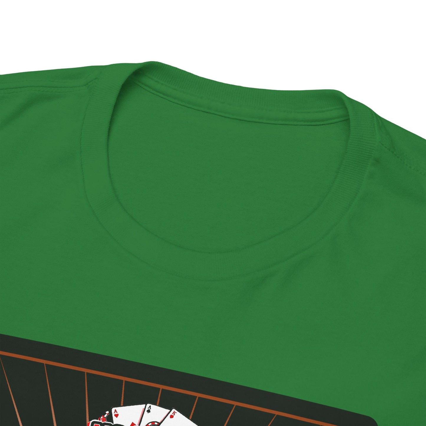 No Lucks Given – Ace of Spades & Crossed Swords Poker T-Shirt (Copper Edition)