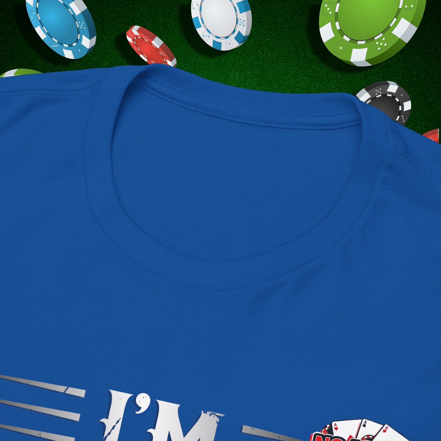 I'm Probably Bluffing Unisex Heavy Cotton Tee