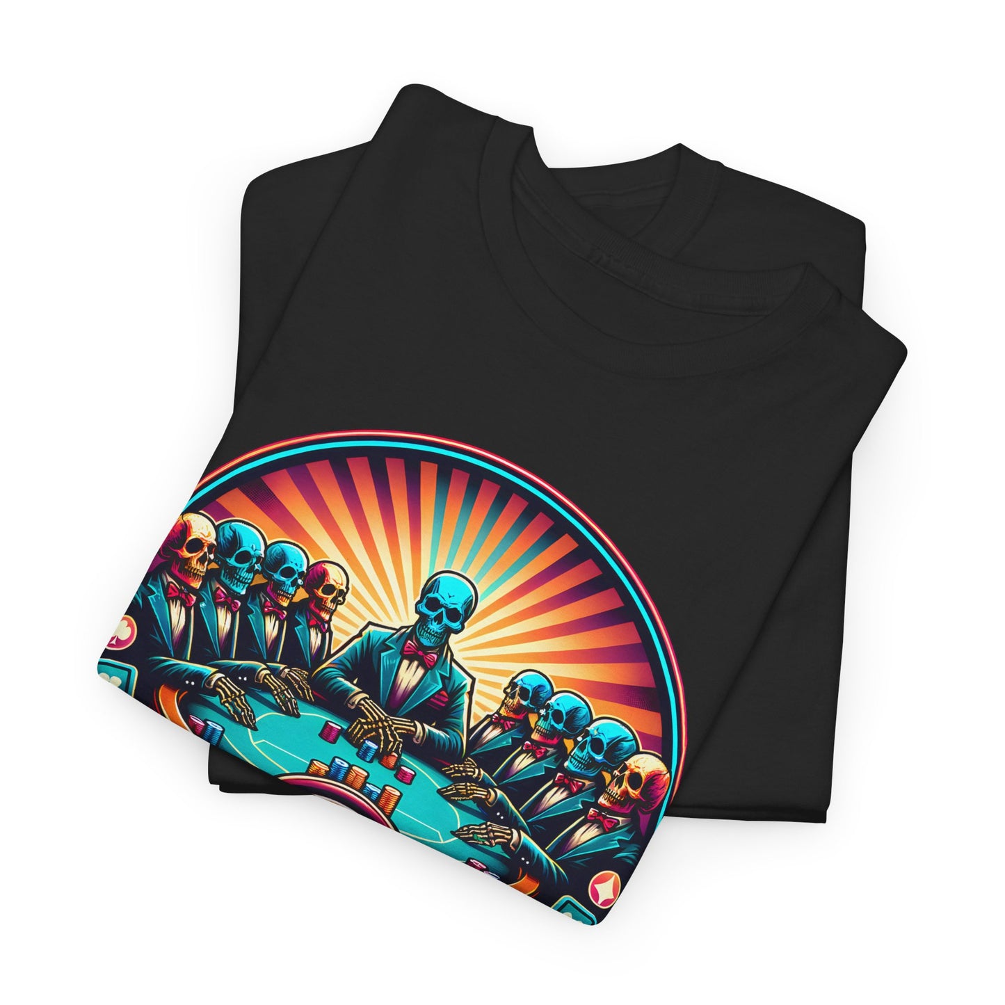 Zero Lucks Given unisex heavy cotton tee Poker Apparel