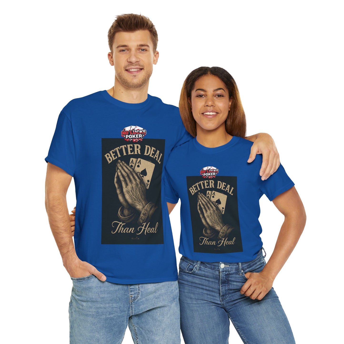 No Prayers Just Play Poker T-Shirt | Zero Lucks – Skill Over Superstition