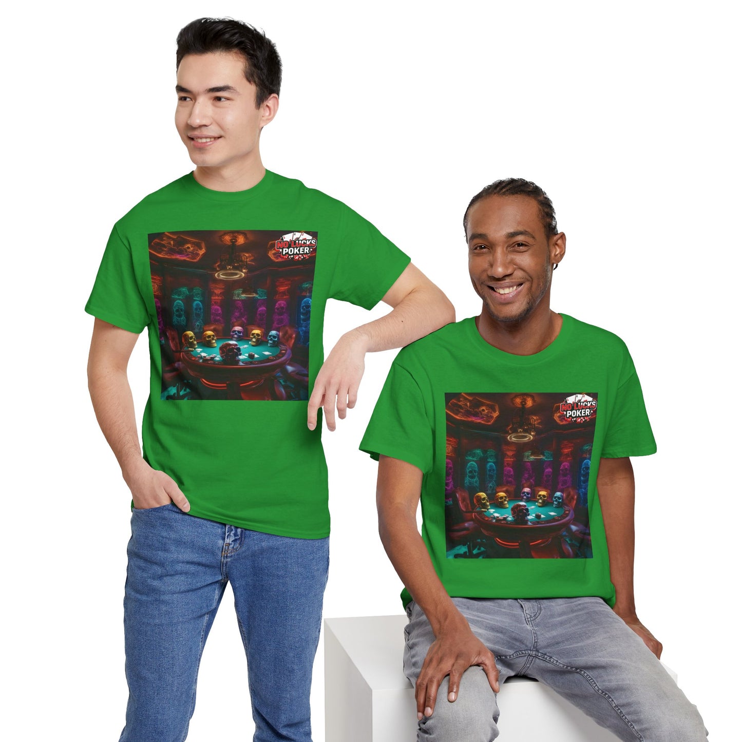 Game Over! No Lucks Given unisex heavy cotton tee