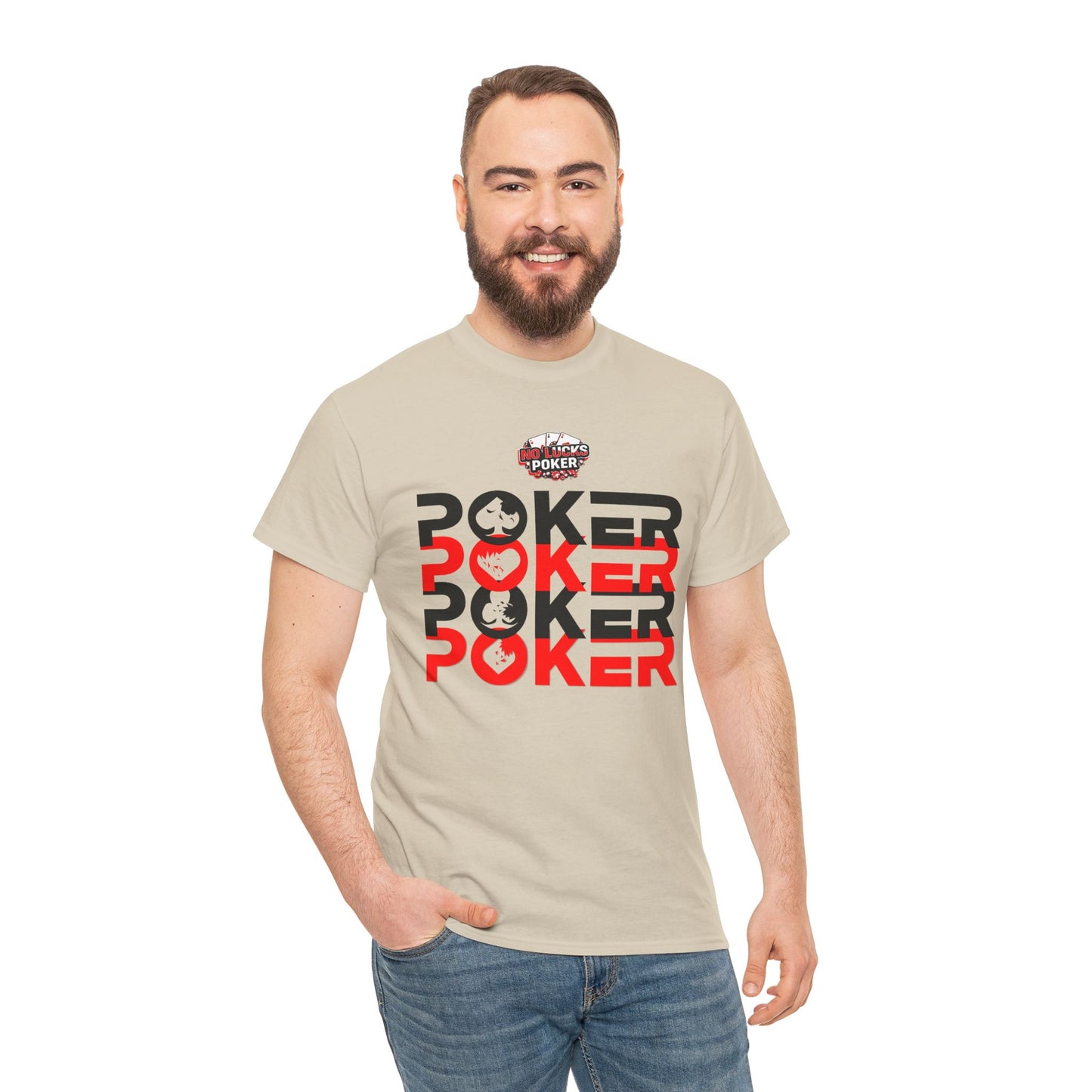 Poker Is Life – Aces & Royal Flush Tee by Zero Lucks