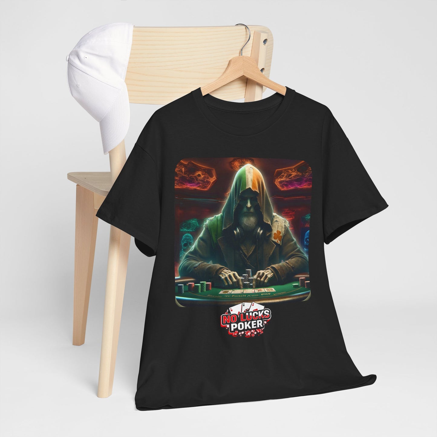 Irish Poker Player Celtic unisex heavy cotton tee Poker Apparel