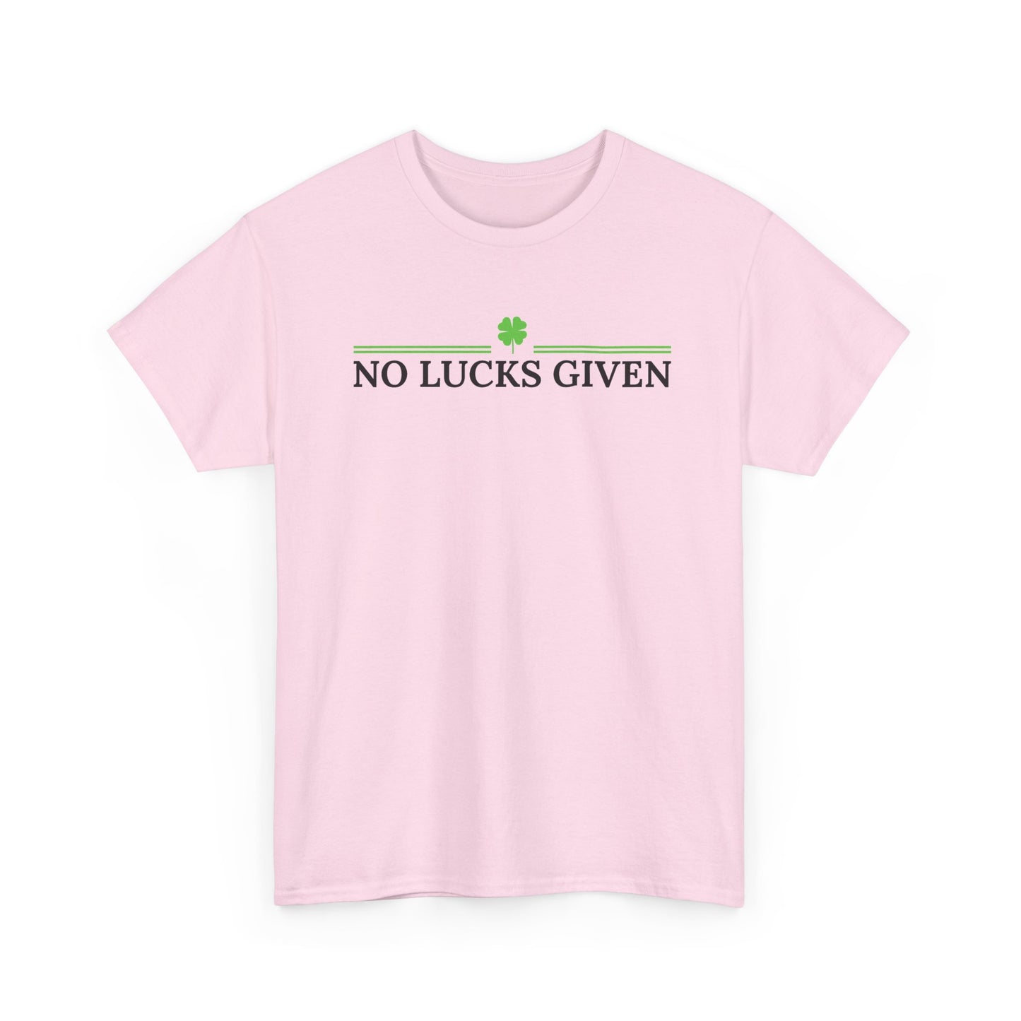 No Lucks Given – Classic Logo Poker Tee (Good Luck, All In)