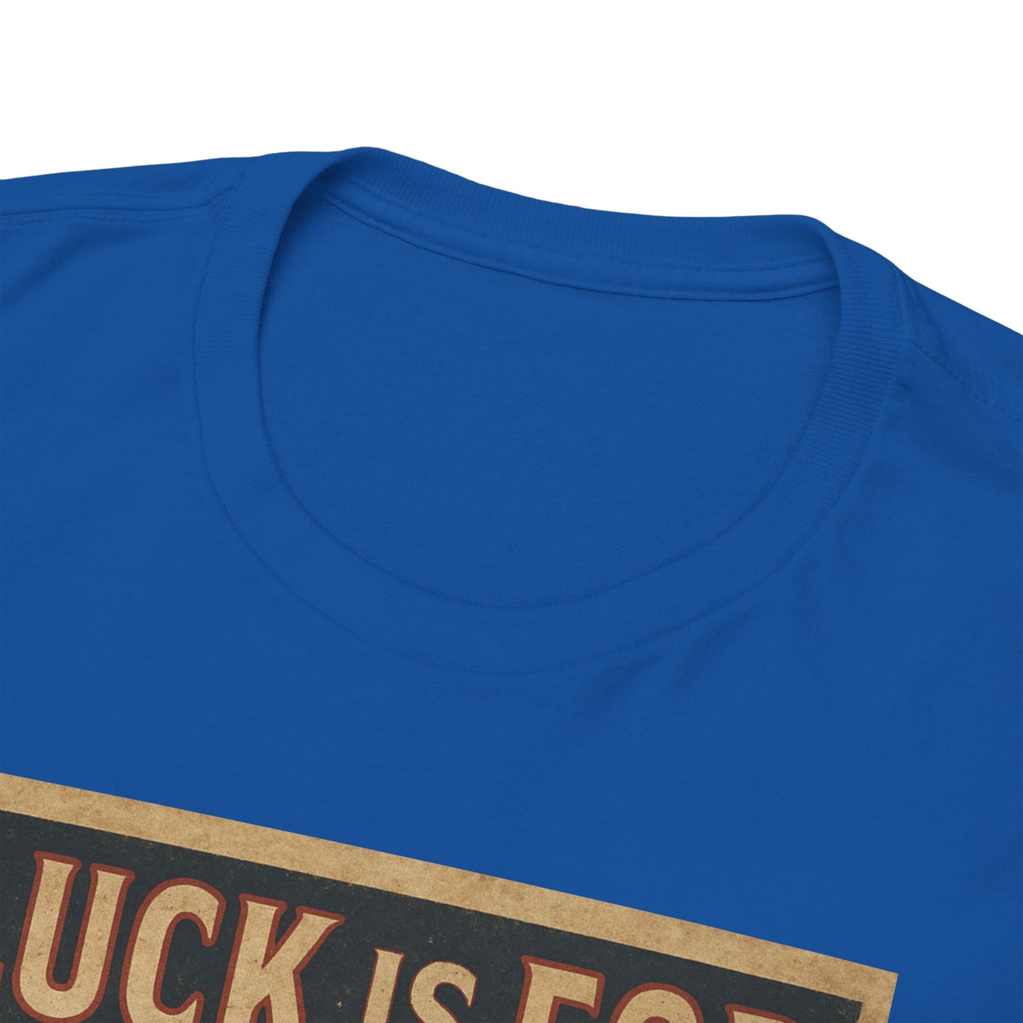 Luck is for Losers Poker T-Shirt | Zero Lucks – Skill Over Chance
