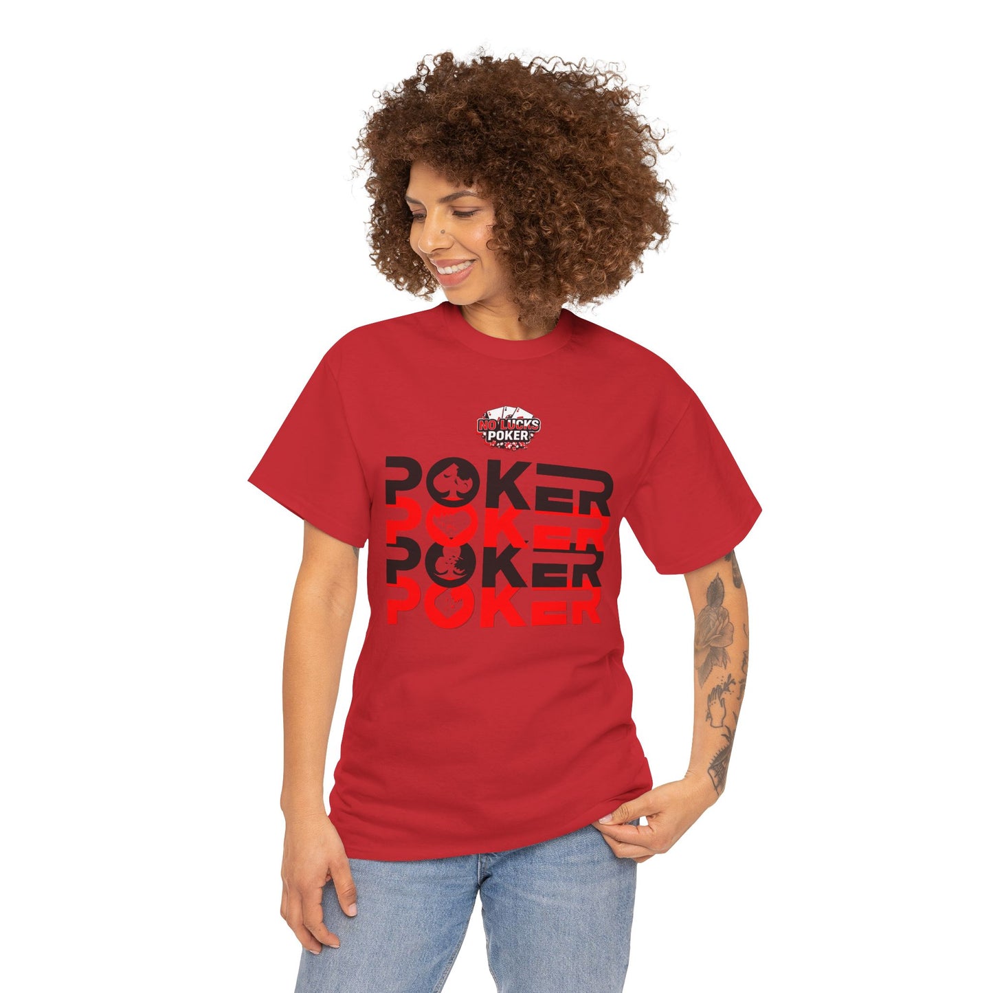 Poker Is Life – Aces & Royal Flush Tee by Zero Lucks