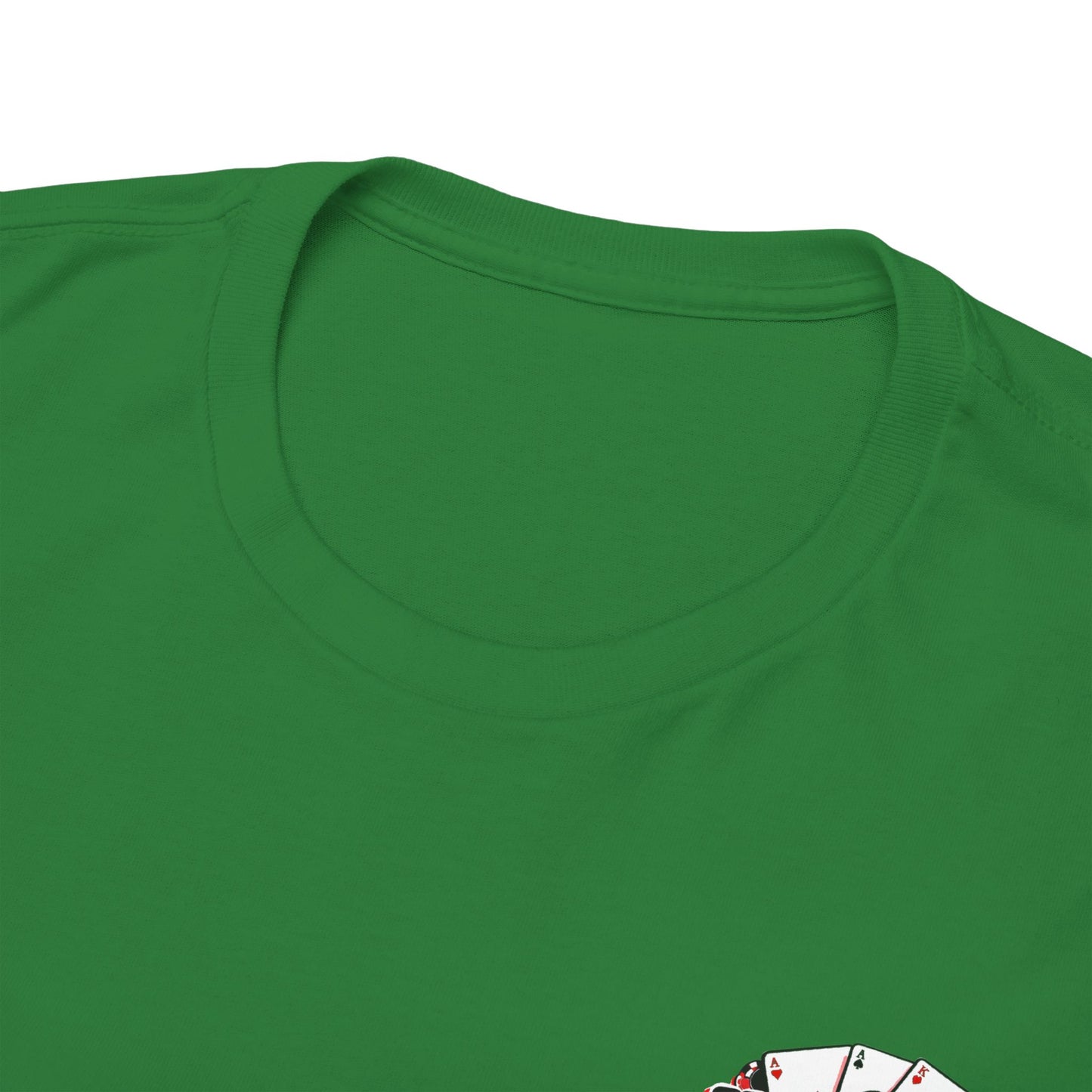 No Lucks Given – Spade Poker T-Shirt (Good Luck, All In)
