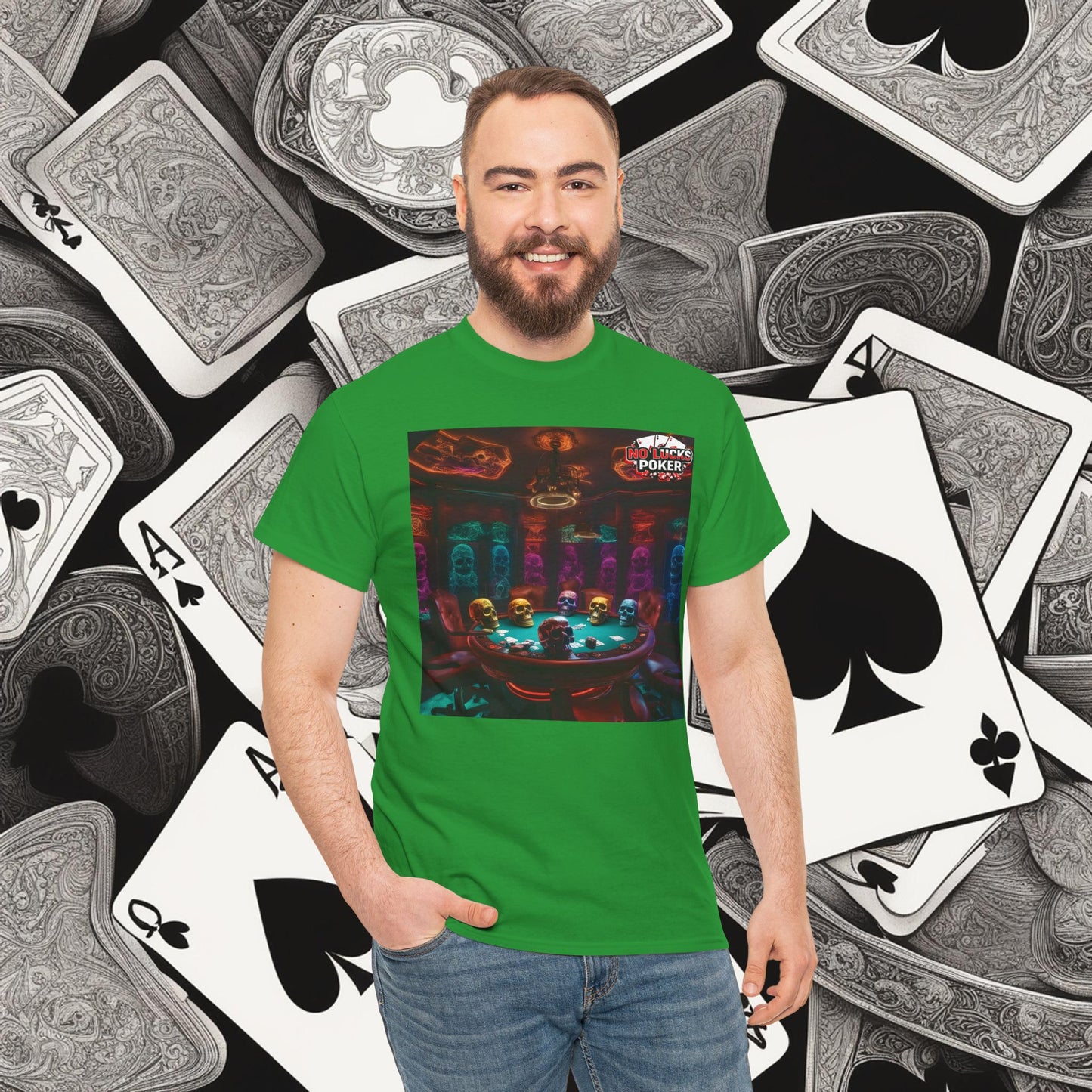 Game Over! No Lucks Given unisex heavy cotton tee