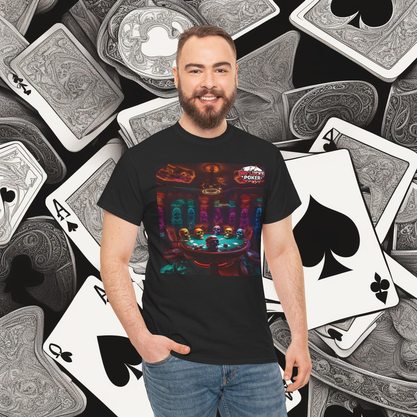 Game Over! No Lucks Given unisex heavy cotton tee