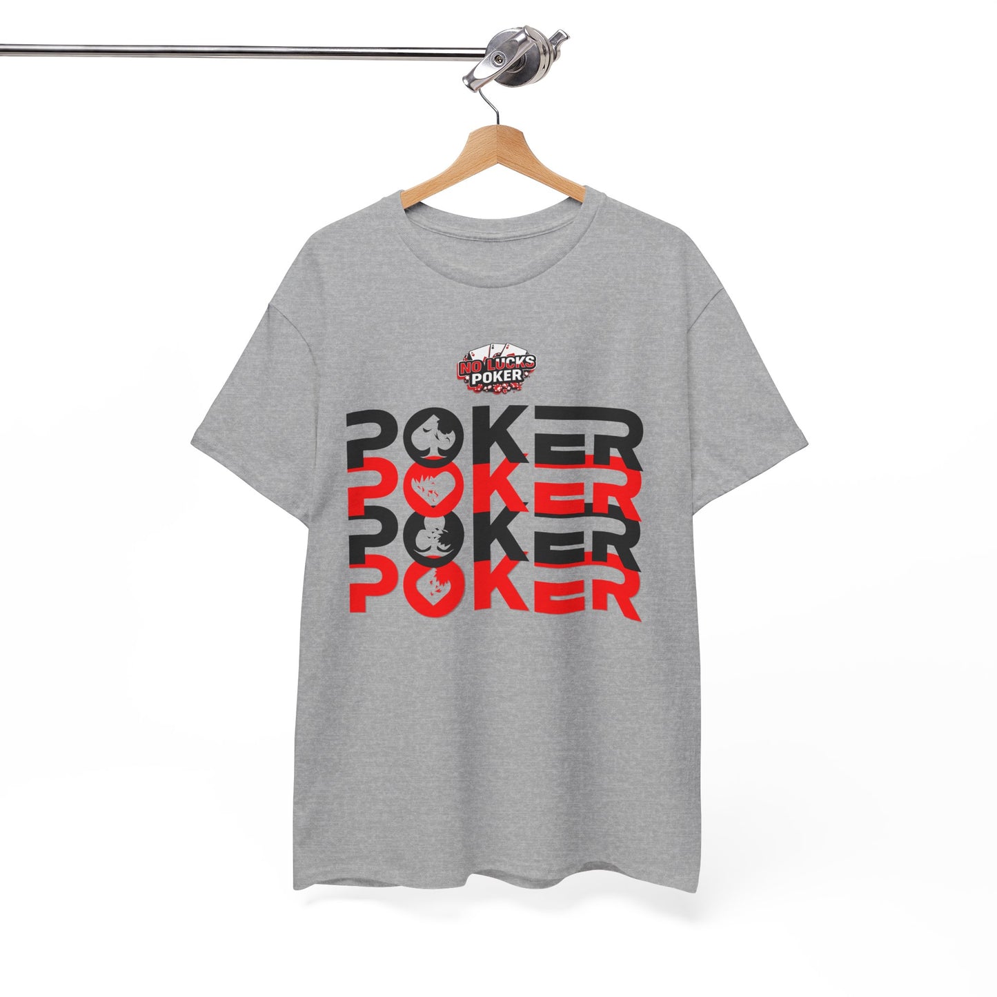 Poker Is Life – Aces & Royal Flush Tee by Zero Lucks