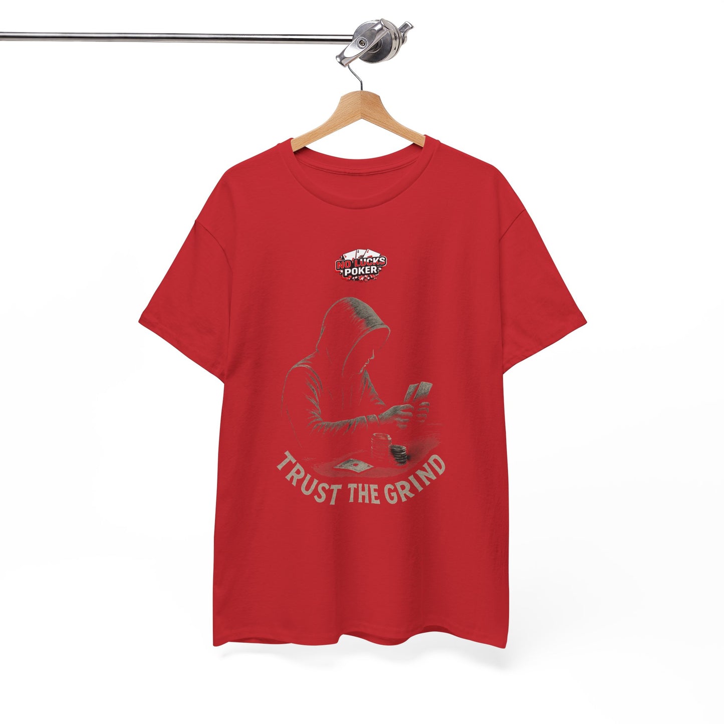Trust the Grind Poker T-Shirt | Zero Lucks – Play Sharp