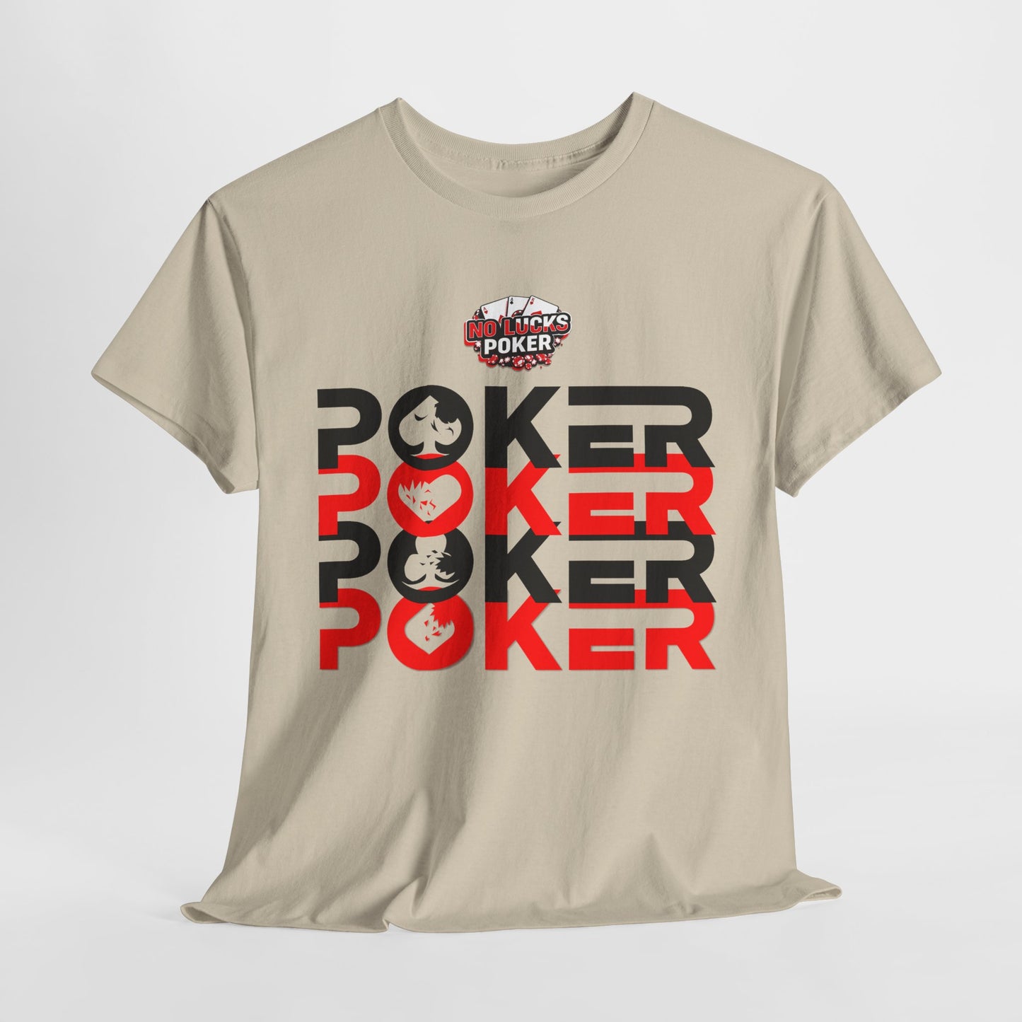 Poker Is Life – Aces & Royal Flush Tee by Zero Lucks