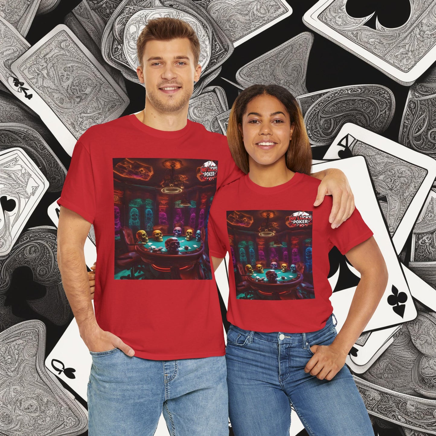 Game Over! No Lucks Given unisex heavy cotton tee