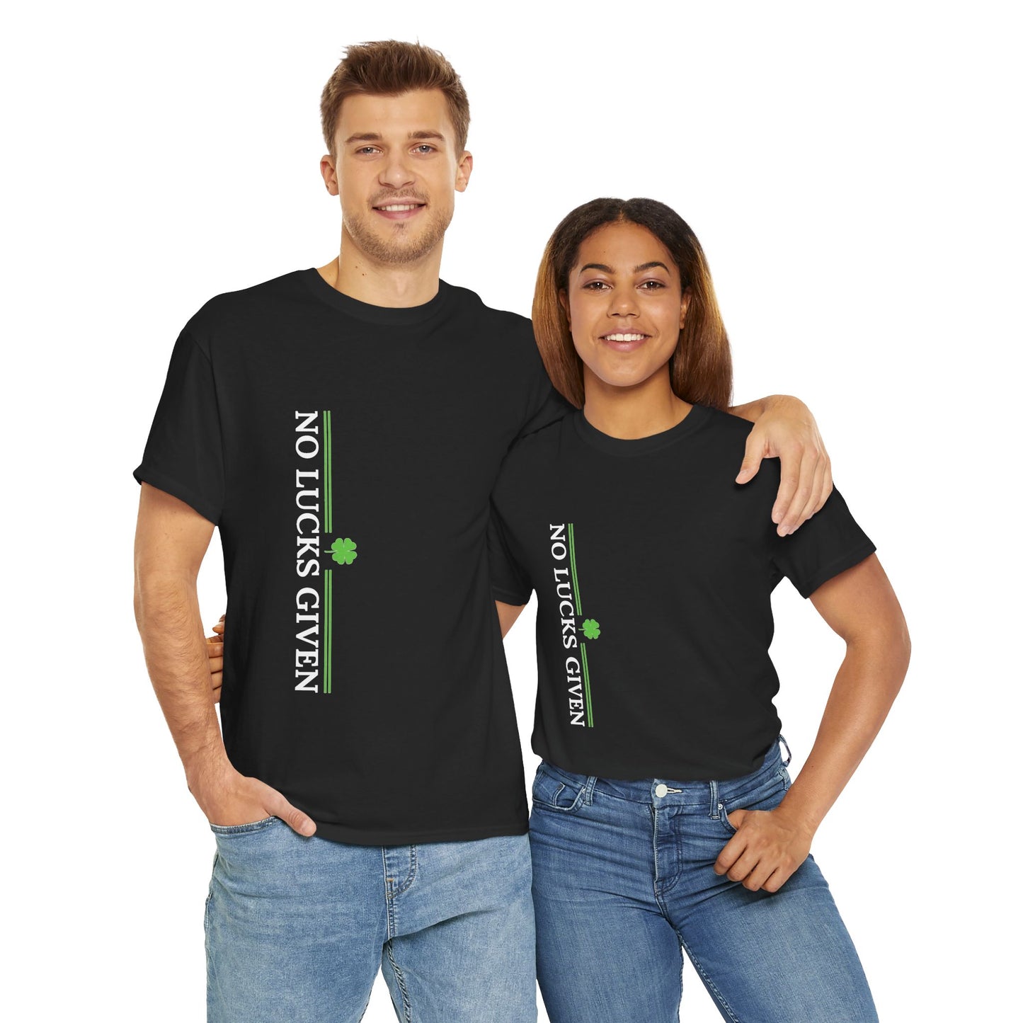 No Lucks Given – Signature Logo Poker Tee (All In Edition)